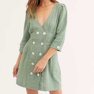 Free People Cotton Madeline Dress  - New with Tags